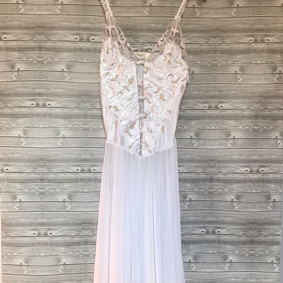 VTG Victoria's Secret nightgown satin slip on lingerie